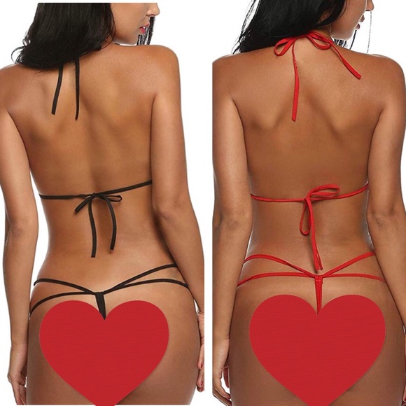 Sexy Deep V Neck Lace Lingerie Teddy - Picture 6 of 8